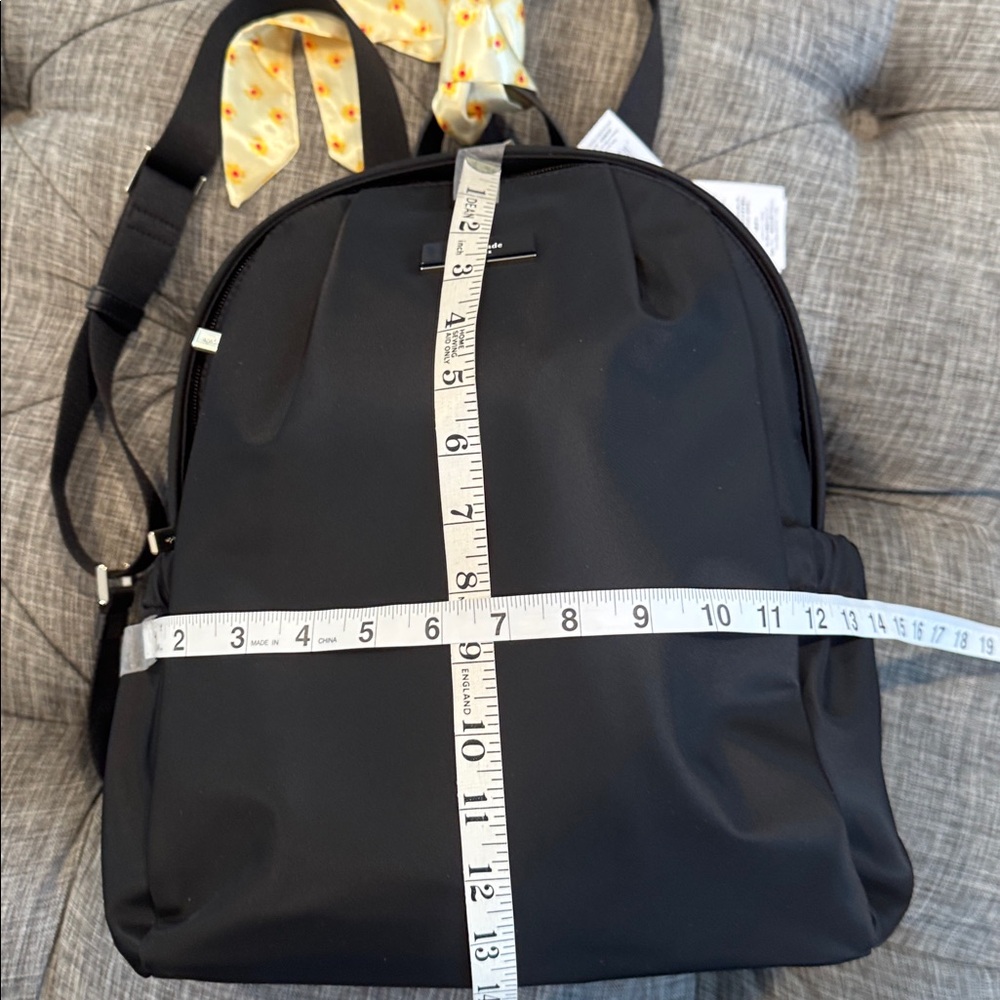 Kate Spade Carter Large Nylon Black Backpack NWT - Picture 17 of 17
